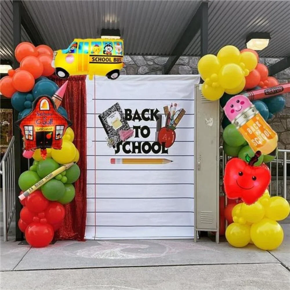 Back to School Party Decorations Balloons Kit 159 Pieces Balloon Arch‎